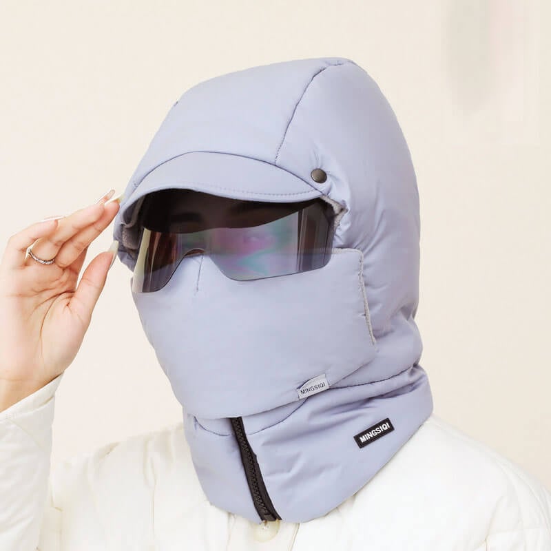 4 in 1 Winter Down Trapper Hat