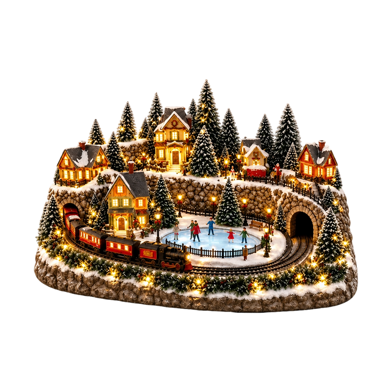 Glosrity™ Christmas Village Express