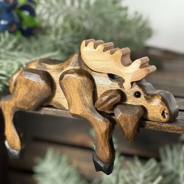 Carved Wooden Decor