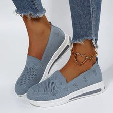 Load image into Gallery viewer, Women's Flyknit Flat Heel Round Toe Comfort Walking Shoes

