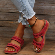 Load image into Gallery viewer, Women's Cutout Flat Casual Slippers
